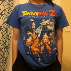 DBZ blue T-shirt